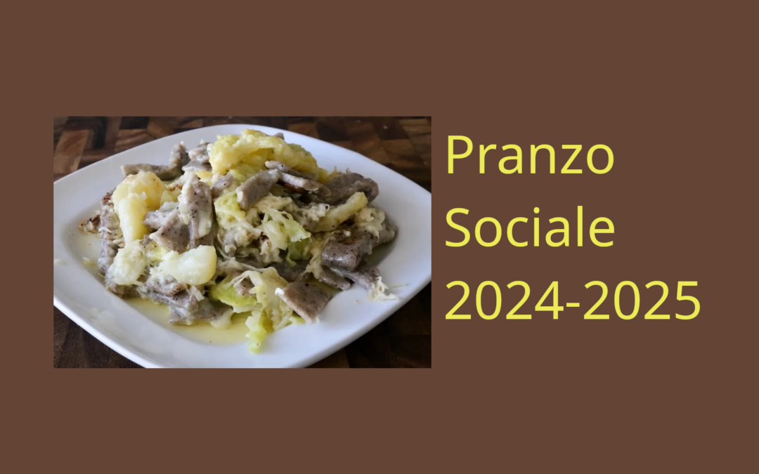 Pranzo sociale 2024-2025